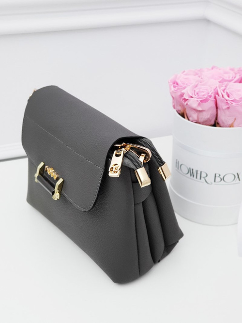 Сіра жіноча сумочка NOBO Letter Bag NBAG-F0330-C019