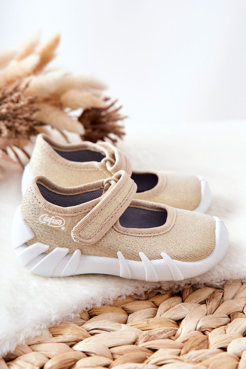В'єтнамки Ballerinas Befado Shiny 109P224 Gold
