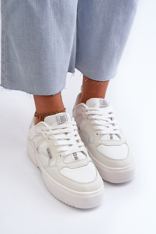 Легкі жіночі кросівки Big Star NN274322 Memory Foam System Білі