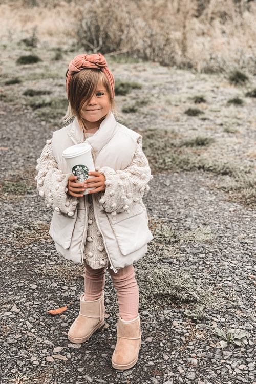 Дитячі утеплені сноуборди бежеві Gooby