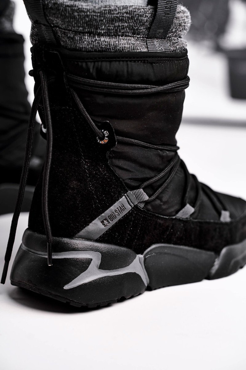 Жіночі зимові черевики Big Star Black GG274628