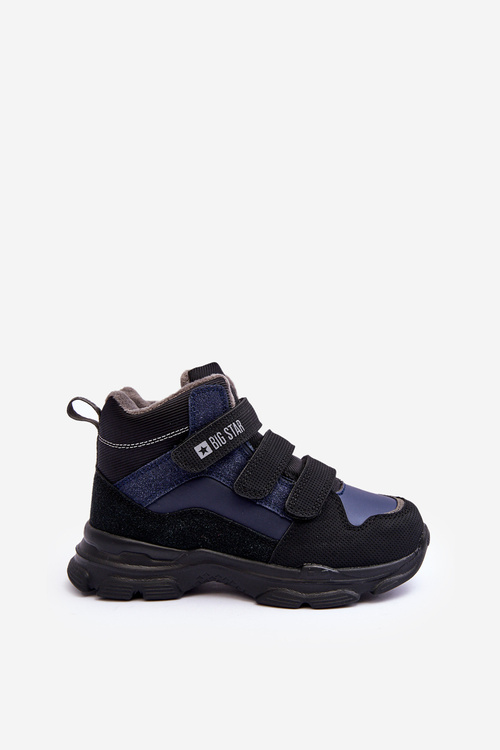 Дитячі снігові черевики Trapper Insulated Navy Big Star MM374172