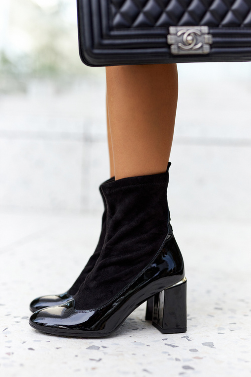 Шкіряні черевики Laura Messi Black 2262