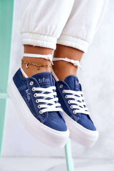 Жіночі кросівки Lee Cooper LCW-22-31-0834L Сині
