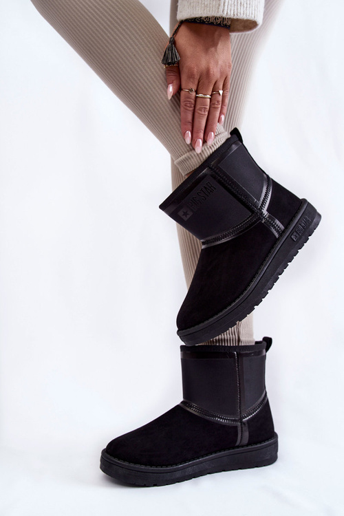 Жіночі зимові черевики Big Star KK274614 Чорні