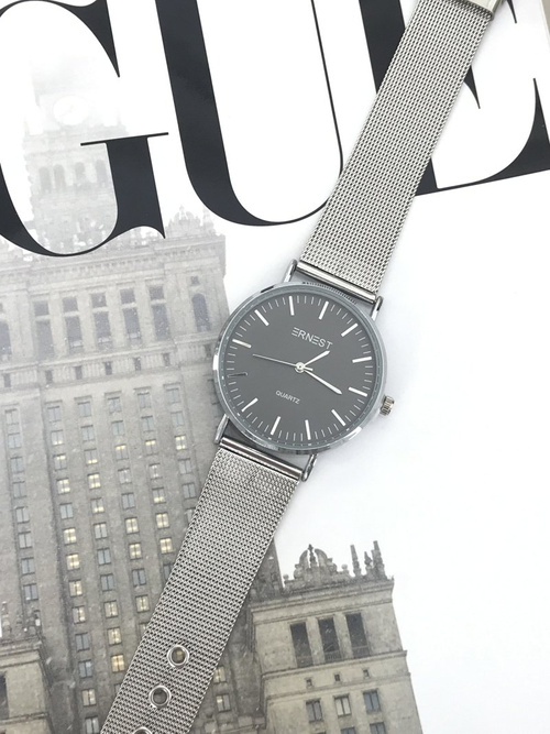 Жіночий годинник Ernest Lena Silver