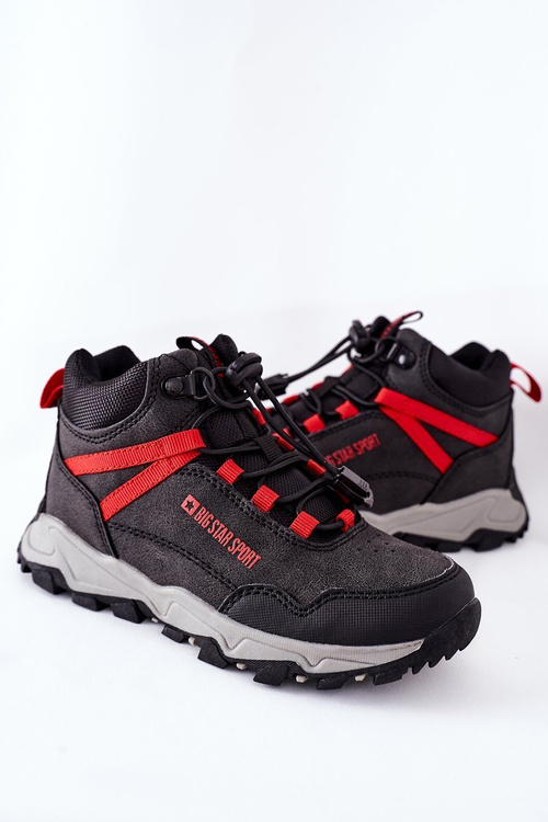 Дитяче трекінгове взуття Big Star GG374046 Чорне