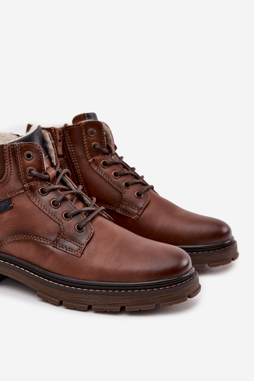 Чоловічі утеплені черевики Wrangler 20253034.JCU Коричневі