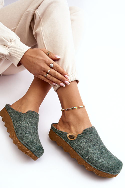 Жіноче домашнє взуття Profilactic Тапочки Inblu DK000011 Зелений