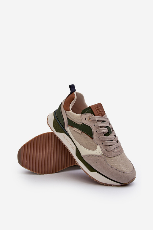 Чоловічі кросівки з Memory Foam System від Big Star NN174349 Beige