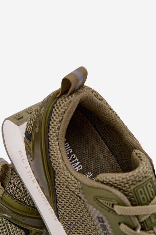 Чоловічі Кросівки На Платформі Big Star RR174360 Hi-Poly System Khaki