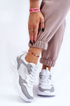 Жіноче легке спортивне взуття Big Star LL274375 White-Grey