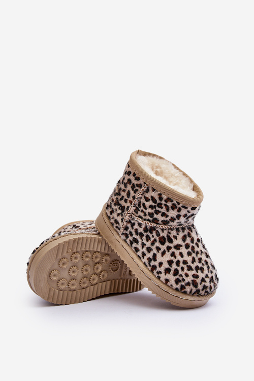 Дитячі снігові черевики на підкладці, бежевий Gooby