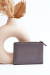Жіночий гаманець з еко шкіри Cudea сірого кольору