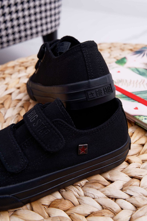 Кросівки на липучці Big Star FF374095 Чорні