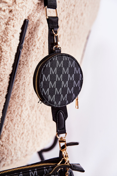 Жіноча сумка 3в1 Black Bormea