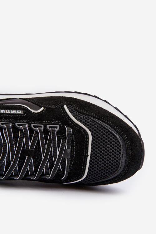 Чоловічі кросівки Big Star NN174321 Memory Foam System Black