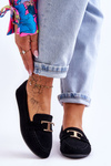 Класичні сліпони чорні лофери Carly 
