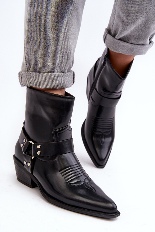 Жіночі ковбойські чоботи на підкладці Black Venosa