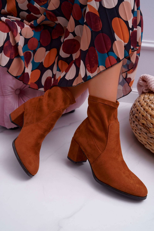 Жіночі чоботи на підборах Sergio Leone Camel LikeStar