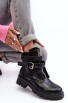 Утеплені чоботи чорні не справді