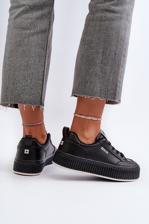 Жіночі кросівки на платформі Big Star NN274255 Чорні