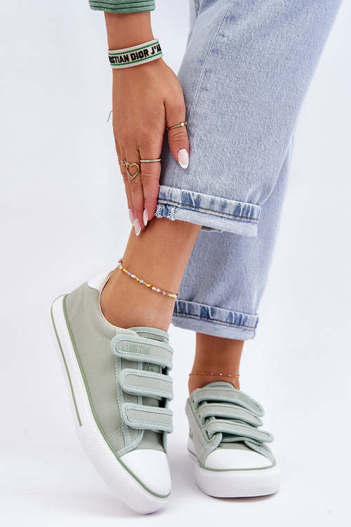 Класичні кросівки на липучці Big Star LL274A202 Green