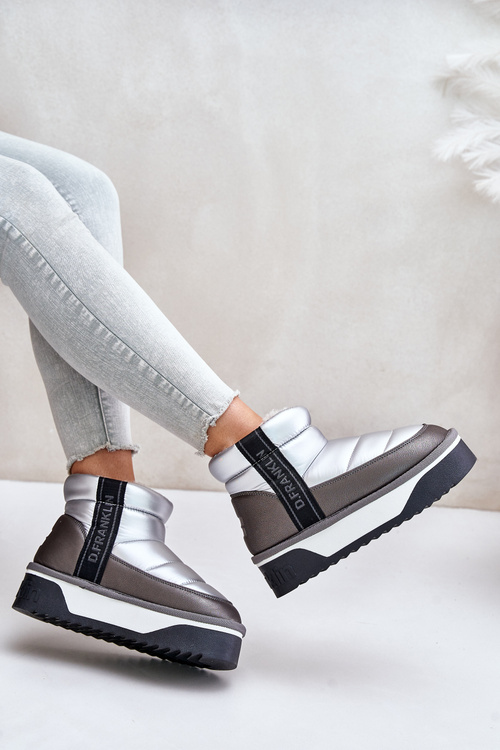 Черевики низькі на товстій підошві D.Franklin DFSH371010 Silver