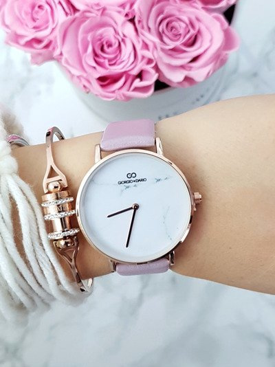 Жіночий годинник Giorgio & Dario Murato Pink