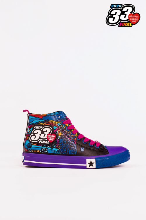 Теплі жіночі кросівки на платформі Big Star OO274073 сірі