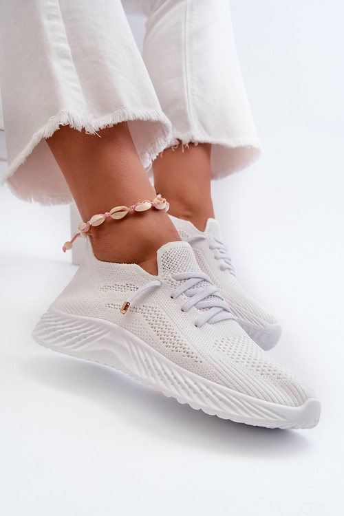 Біле жіноче спортивне взуття Jagelia