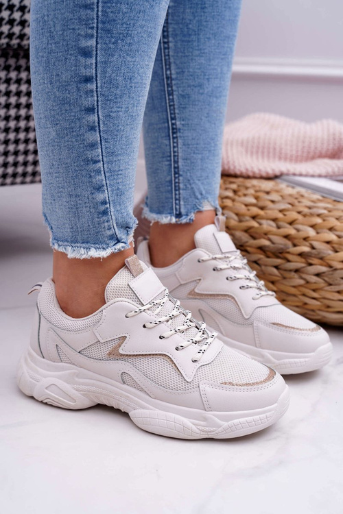 Спортивне жіноче взуття бежевого кольору Brocade Winchester