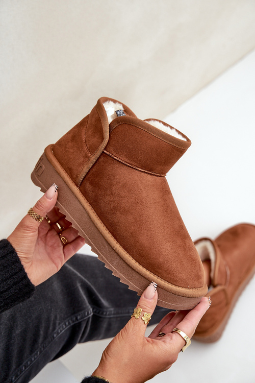 Жіночі Чоботи На Платформі D.Franklin DFSH370010 Коричневі