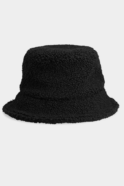 BUCKET HAT плюшевий жіночий 4F 4FAW23ACAPF283-20S чорний