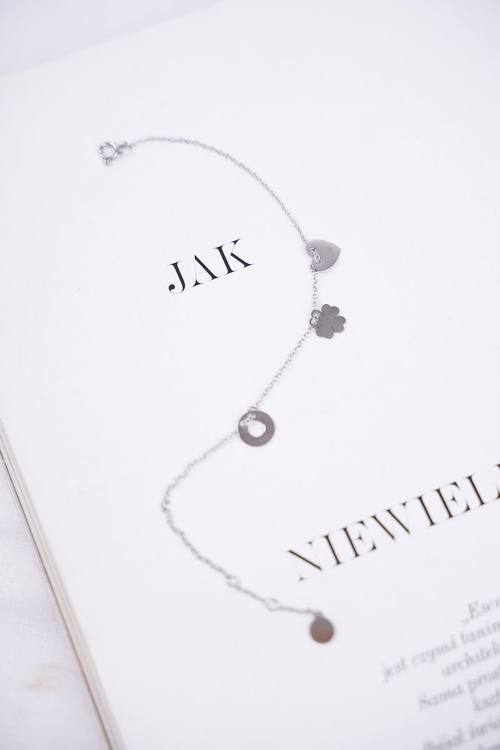 Жіночий браслет Celebrity Silver 3 Hangers Trio