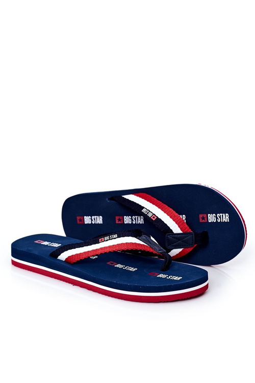 Чоловічі тапочки Flip-Fops Big Star HH174827 Navy