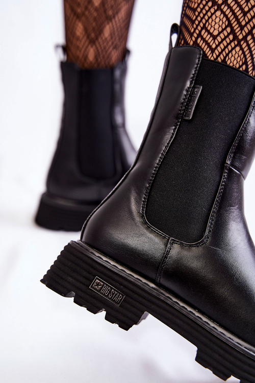 Високі утеплені черевики Big Star KK274500 Чорні