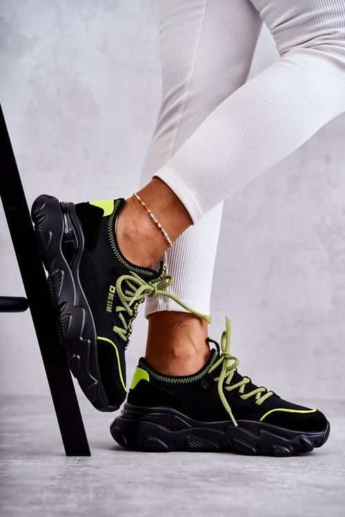 Жіночі кросівки Memory Foam System Big Star KK274028 Чорні