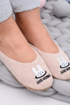 SOXO Ballerina Slippers God Morning Bunny