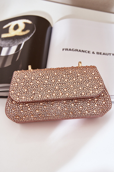 Оздоблена Вечірня Сумка Рожеве Золото Каріті