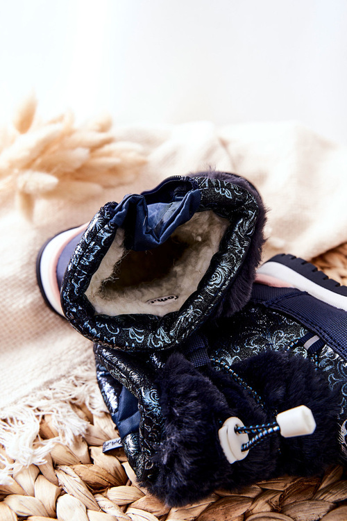 Дитячі утеплені сноуборди темно-сині Dessa