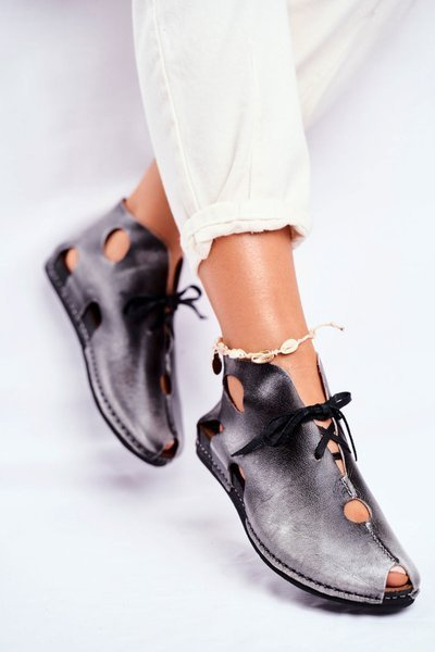 Жіночі броги Maciejka Grey 03426-03