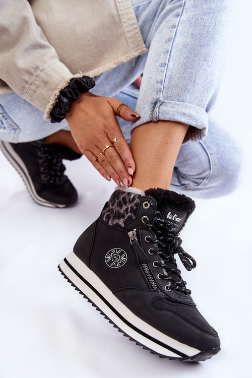 Жіночі теплі черевики Lee Cooper LCJ-22-31-1448 Чорні