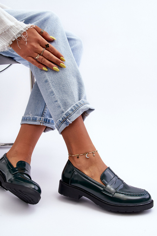 Жіночі класичні мокасини Faradays Green