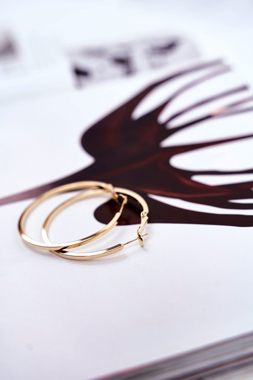 Жіночі сережки Золоті колеса висять Silvia