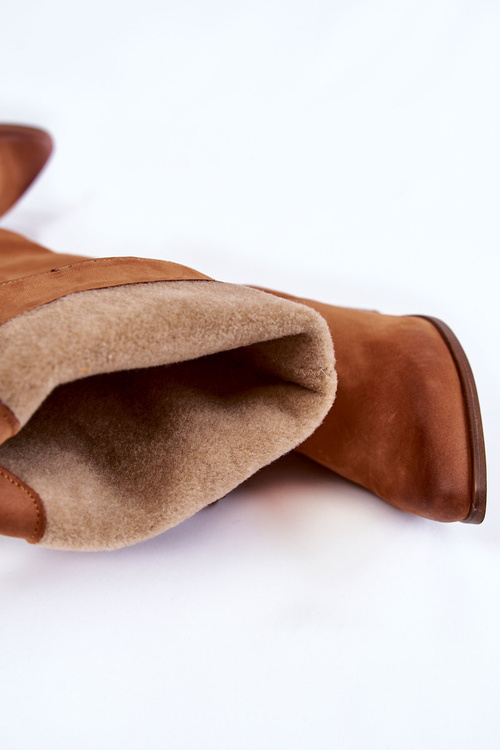 Жіночі шкіряні черевики Lewski 2833 Camel