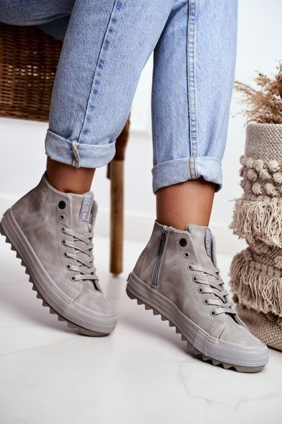 Жіночі кросівки Big Star High Warm Grey GG274070