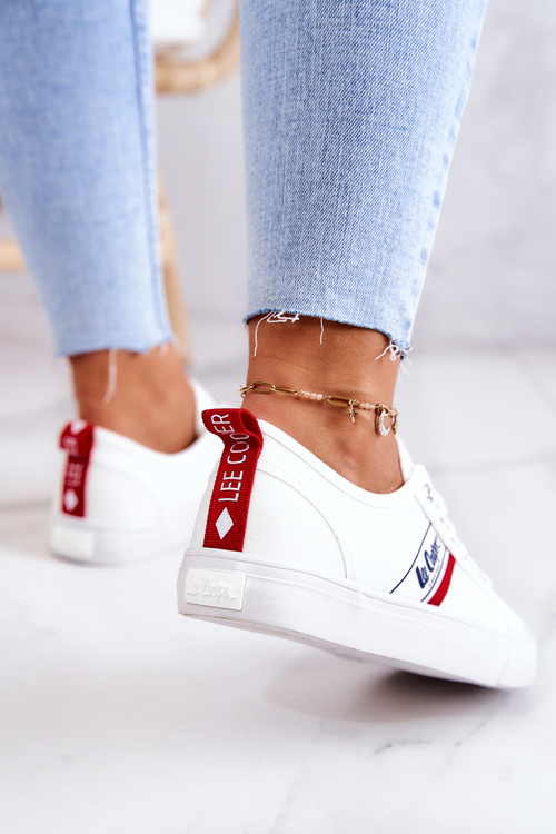 Кросівки на платформі Lee Cooper LCW-22-31-0830L білі
