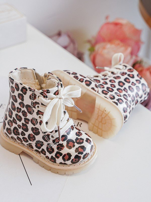 Чоботи дитячі утеплені на блискавці Доліда бежево-коричневі