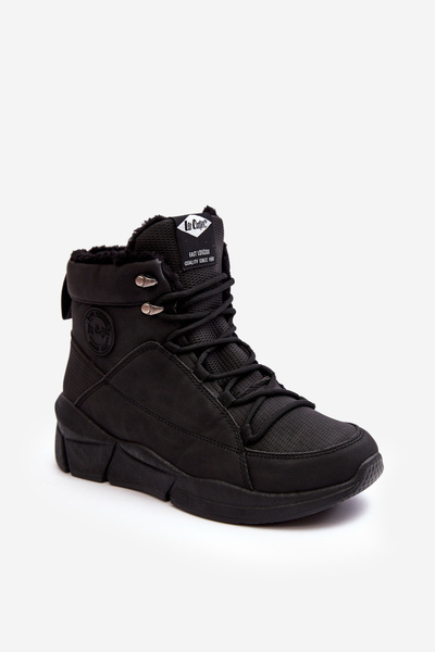 Чоботи жіночі на платформі Lee Cooper LCJ-23-44-1979L Чорні